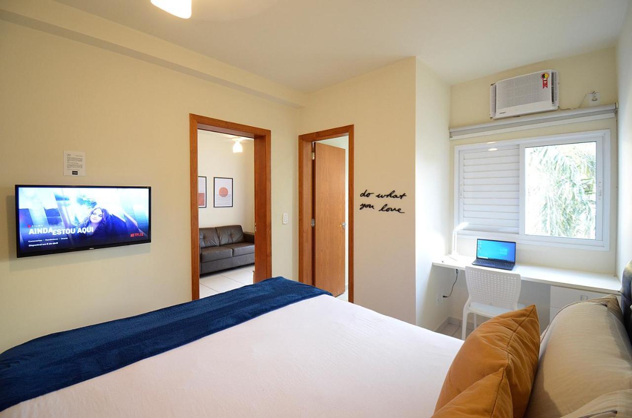Flat Completo Aconchegante 200 Metros Da Avenida Fiusa Em Ribeirao Apartment Ribeirao Preto